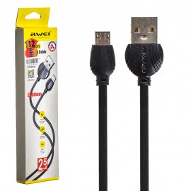 کابل اندروید (MicroUSB) اوی (Awei) طول 2 متر مدل CL-61M