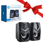 بسته 1+4 اسپیکر لپ تاپی 2 تکه اچ پی (hp) اورجینال مدل DHE-6000 (یک عدد هدیه)