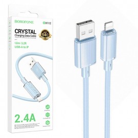 کابل آیفون (Lightning) بروفون (BOROFONE) طول 1 متر مدل BX112