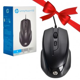 بسته 1+3 موس گیمینگ سیم دار اچ پی (hp) اورجینال مدل M150 (یک عدد هدیه)