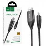 کابل MHL تایپ سی (Type-C To HDMI) هوکو (hoco) طول 2 متر مدل UA16