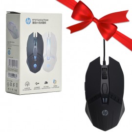 بسته 1+3 موس گیمینگ سیم دار اچ پی (hp) اورجینال مدل M1 (یک عدد هدیه)