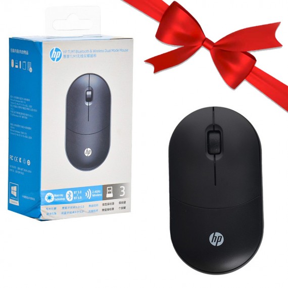 بسته 1+4 موس بی سیم / بلوتوث اچ پی (hp) اورجینال مدل TLM1 (یک عدد هدیه)