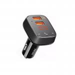 شارژر فندکی 12 وات دو پورت + FM پلیر بلوتوثی انکر (ANKER) ROAV مدل R5111