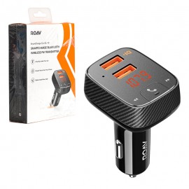 شارژر فندکی 12 وات دو پورت + FM پلیر بلوتوثی انکر (ANKER) ROAV مدل R5111