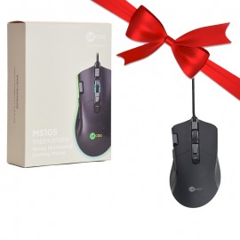 بسته 1+3 موس گیمینگ سیم دار لکو (Lecoo) اورجینال مدل MS105 (یک عدد هدیه)