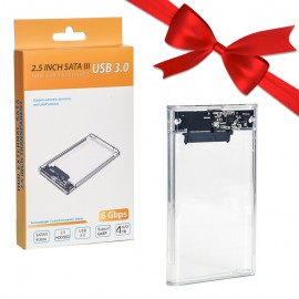 بسته 1+5 باکس هارد 2.5 اینچی HDD/SSD Case کی لینک USB 3.0 (KLINK) مدل 2193U3M (یک عدد هدیه)