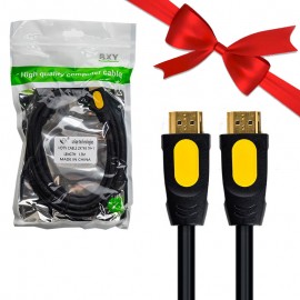 بسته 1+5 کابل HDMI 2K*4K (19+1) بی ایکس وای (BXY) طول 1.5 متر (یک عدد هدیه)