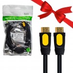بسته 1+5 کابل HDMI 2K*4K (19+1) بی ایکس وای (BXY) طول 1.5 متر (یک عدد هدیه)