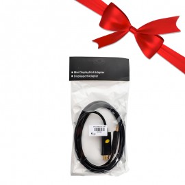 بسته 1+3 کابل DisplayPort To HDMI کی لینک (KLINK) طول 1.8 متر مدل K-8105 (یک عدد هدیه)