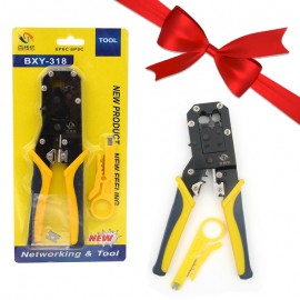 بسته 1+3 آچار شبکه + سیم لخت کن مدل BXY-318 (یک عدد هدیه)