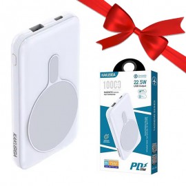 بسته 1+2 پاوربانک بی سیم کاکوسیگا (KAKUSIGA) مدل KSC-709 ظرفیت 10000mAh (یک عدد هدیه)