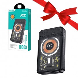 بسته 1+2 پاوربانک بی سیم کاکوسیگا (KAKUSIGA) مدل KSC-885 ظرفیت 10000mAh (یک عدد هدیه)