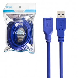 کابل افزایش طول USB3.0 دی تک (DTECH) طول 5 متر