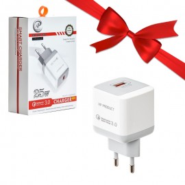 بسته 1+5 کلگی شارژر 25 وات ایکس پی (XP) مدل XP-U003 (یک عدد هدیه)