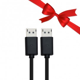 بسته 1+5 کابل DisplayPort طول 1.8 متر بدون پک (یک عدد هدیه)
