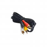 کابل 1 به 3 صدا و تصویر (RCA) طول 1.5 متر بدون پک