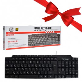 بسته 1+5 کیبورد سیم دار ایکس پی (XP) مدل XP-8200N (یک عدد هدیه)