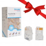 بسته 1+3 بسته 100 عددی سوکت شبکه CAT6 UTP تی پی لینک (TP-LINK) (یک عدد هدیه)