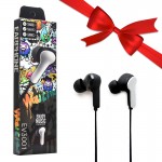 بسته 1+3 هندزفری سیمی مدل EV3001 (یک عدد هدیه)