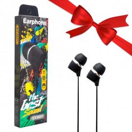 بسته 1+6 هندزفری سیمی مدل EV3037 (یک عدد هدیه)