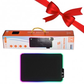 بسته 1+3 پد موس گیمینگ LED RGB دوردوخت جی کنگ (JEQANG) مدل JM-112 (یک عدد هدیه)