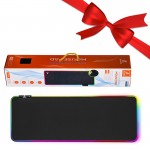 بسته 1+3 پد موس گیمینگ LED RGB دوردوخت جی کنگ (JEQANG) مدل JM-113 (یک عدد هدیه)