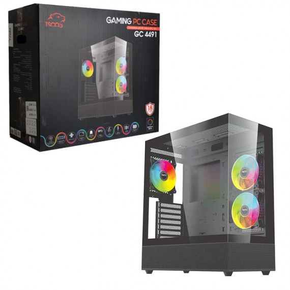 کیس کامپیوتر گیمینگ تسکو (TSCO) مدل GC 4491