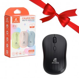 بسته 1+5 موس بی سیم / بلوتوث شارژی جی کنگ (JEQANG) مدل JW-D223 (یک عدد هدیه)