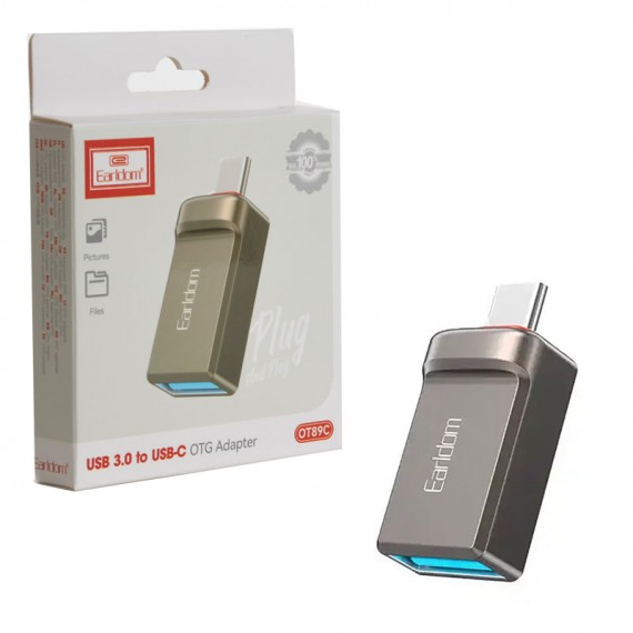تبدیل (USB-3.0 To USB-C) OTG ارلدام (EARLDOM) مدل ET-OT89C