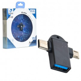 گیرنده بلوتوث صدا و تبدیل Type-c/Micro مازارس (MAZARES) مدل OT-22