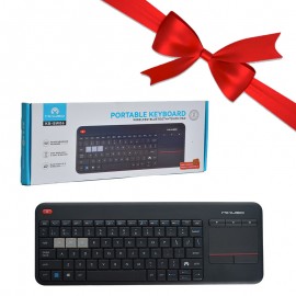 بسته 1+3 کیبورد بی سیم / بلوتوث + تاچ پد میکاسو (MIKUSO) مدل KB-BW06 (یک عدد هدیه)