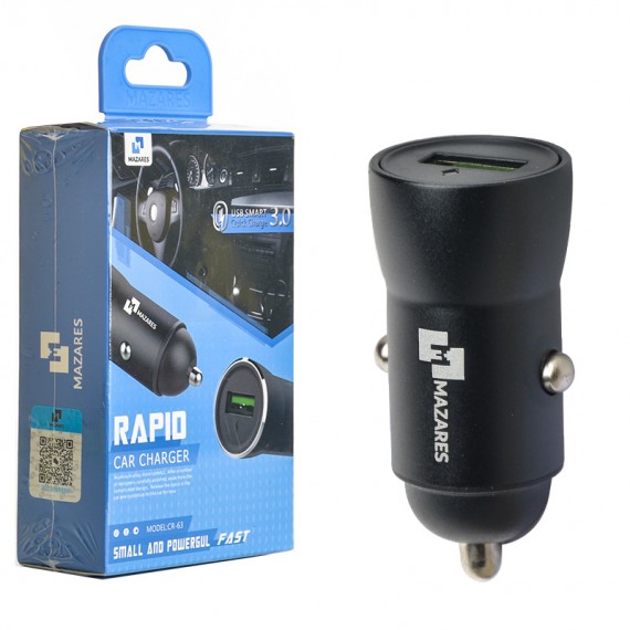 شارژر فندکی 18 وات مازارس (MAZARES) مدل CR-63