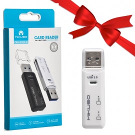 بسته 1+3 رم ریدر USB3.0 میکاسو (MIKUSO) مدل CRD-012(3.0) (یک عدد هدیه)