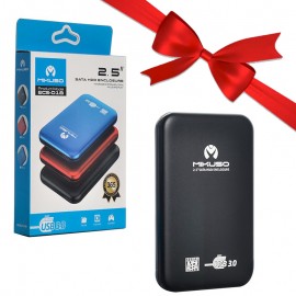 بسته 1+3 باکس هارد 2.5 اینچی USB3.0 میکاسو (MIKUSO) مدل ECS-018 (یک عدد هدیه)