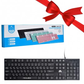 بسته 1+3 کیبورد سیم دار میکاسو (MIKUSO) مدل KB-052U (یک عدد هدیه)