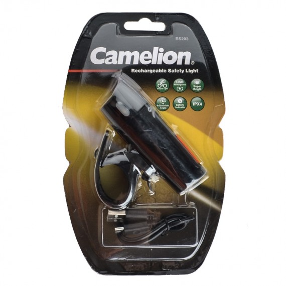 چراغ قوه قابل شارژ کملیون (Camelion) مدل RS203