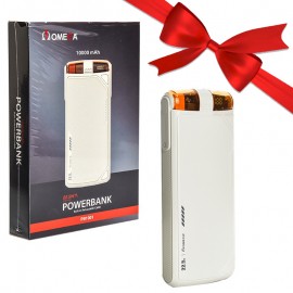 بسته 1+5 پاوربانک + کابل همراه امگا (OMEGA) مدل PB1001 ظرفیت 10000mAh (لوازم جانبی) (یک عدد هدیه)