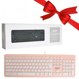 بسته 1+3 کیبورد سیم دار ایسر (acer) اورجینال مدل (2021) OAK920 (یک عدد هدیه)