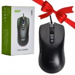 بسته 1+3 موس گیمینگ سیمی LED RGB ایسر (acer) اورجینال مدل OMW210 (یک عدد هدیه)