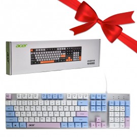 بسته 1+3 کیبورد سیم دار ایسر (acer) اورجینال مدل OKB950 (یک عدد هدیه)