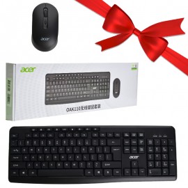 بسته 1+3 کیبورد و موس بی سیم ایسر (acer) اورجینال مدل OAK110 (یک عدد هدیه)