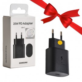 بسته 1+3 کلگی شارژر 25 وات سامسونگ (Samsung) مدل EP-TA800NWEGAE (یک عدد هدیه)