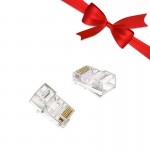 بسته 1+3 بسته 20 عددی سوکت شبکه CAT5 کی لینک (KLINK) مدل K-1133 (یک عدد هدیه)