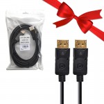 بسته 1+3 کابل DisplayPort کی لینک (KLINK) طول 5 متر مدل K-8104 (یک عدد هدیه)