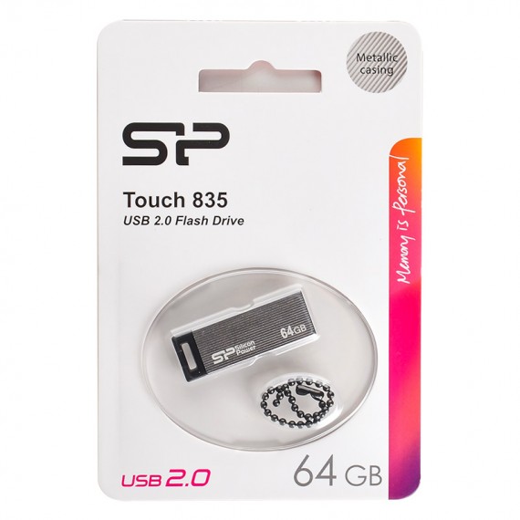 فلش سیلیکون پاور (Silicon Power) مدل 64GB Touch 835