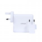 کلگی شارژر 15 وات دو پورت + 3 تبدیل مختلف انکر (ANKER) مدل A1624H22
