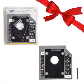 بسته 1+5 کدی هارد اینترنال انوشان (ANOSHAN) مدل Second HDD Caddy 12.7mm A-120 (یک عدد هدیه)