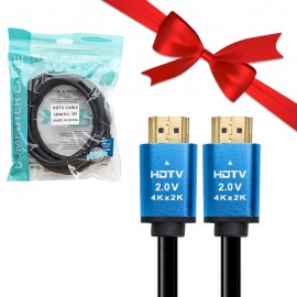 بسته 1+2 کابل HDMI 4K ایکس وکس (xVOX) طول 3 متر (یک عدد هدیه)