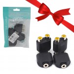 بسته 1+2 بسته 4 عددی تبدیل AUX ماده به AV2 ایکس وکس (xvox) (یک عدد هدیه)